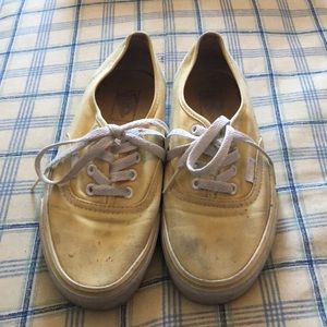 Yellow Vans Shoes